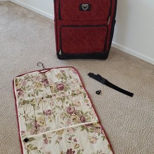 Red & Black Large Brighton Luggage